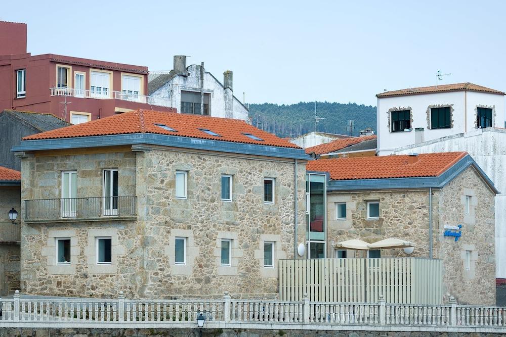 Hotel Tematico Do Banco Azul Finisterre Exteriör bild