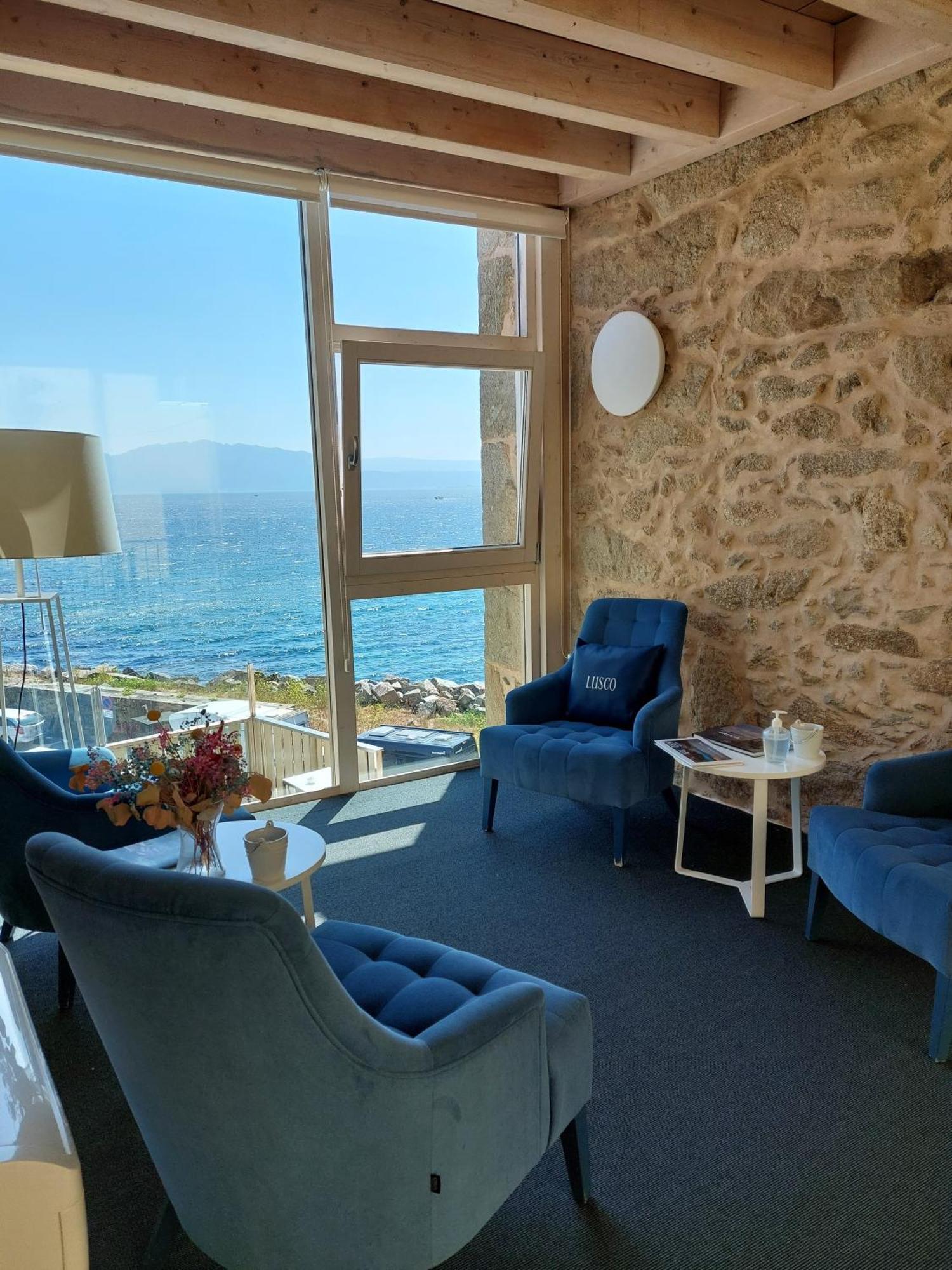 Hotel Tematico Do Banco Azul Finisterre Exteriör bild